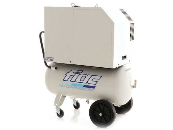 Compresor eléctrico en carro FIAC Silent AB90/360M – Monofásico – con correa – 3 HP – Nuevo. - Image 18