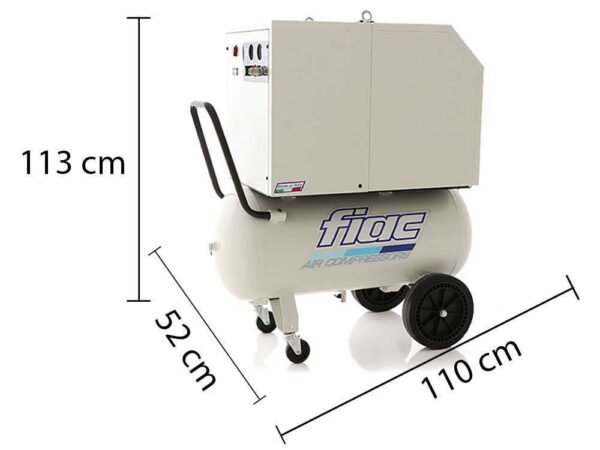 Fiac - Compresor eléctrico en carro FIAC Silent AB90/360T – Trifásico 400V – por correa – 3 HP – Nuevo - Image 27