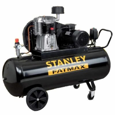 Stanley Fatmax – Compresor eléctrico trifásico con correa Stanley Fatmax BA 851/11/270, motor de 7.5 HP – 270 L – Nuevo.