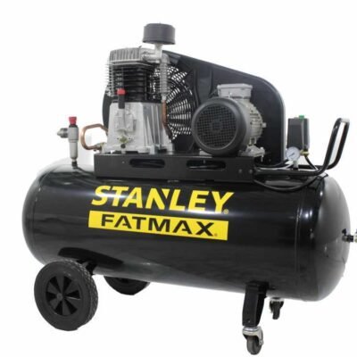 Stanley Fatmax – Compresor eléctrico trifásico con correa Stanley Fatmax BA 651/11/270, motor de 5.5 HP – 270 L – Nuevo.