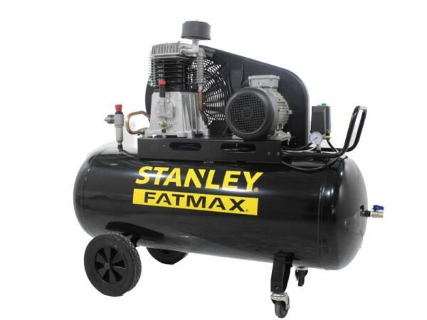Stanley Fatmax - Compresor eléctrico trifásico con correa Stanley Fatmax BA 651/11/270, motor de 5.5 HP – 270 L - Nuevo.