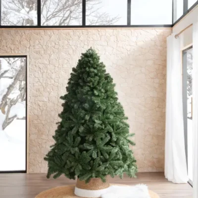 Árbol de Navidad Aneto verde de 210 cm de alto