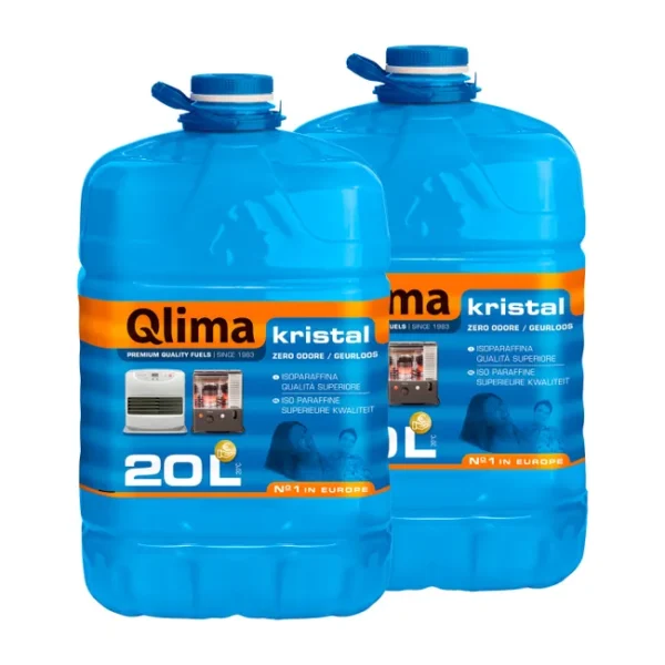 Pack de 2 bidones de parafina de 20 litros QLIMA Kristal - Image 3