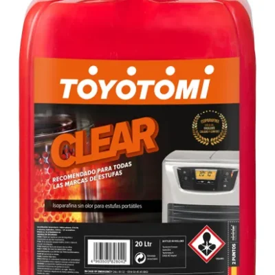 Bidón de parafina TOYOTOMI Clear de 20 L