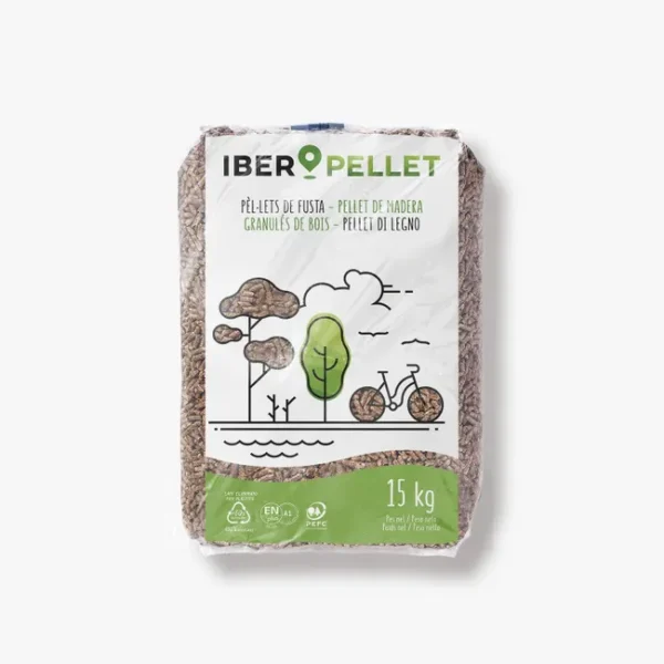 Saco de pellet 15 kg IBERPELLET