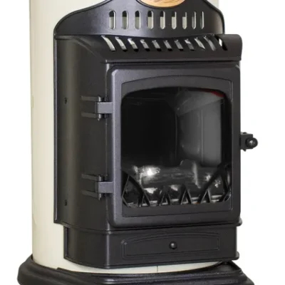 Estufa de gas cerámica FIRESIDE Provenceblanca de 3.4 w