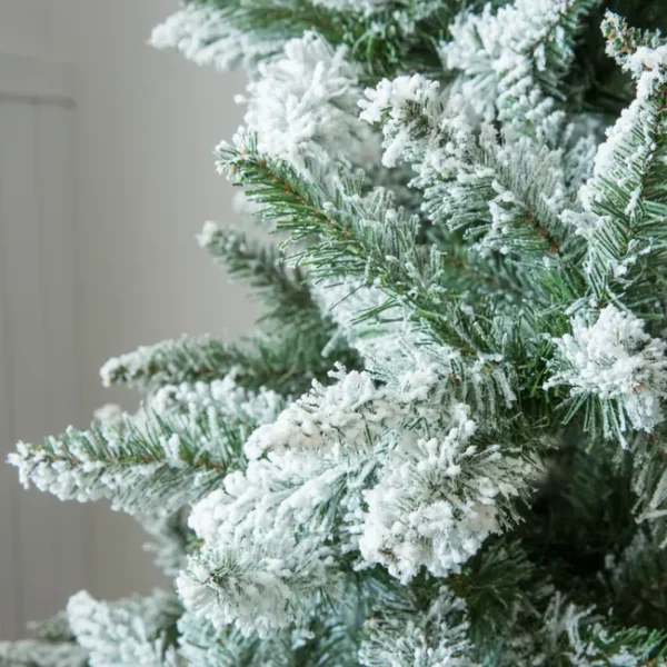 Árbol de Navidad Himalaya verde nevado 210 cm - Image 7