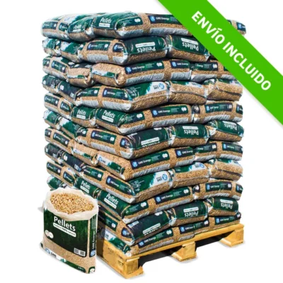 Palet de 77 sacos de pellet GME WoodPellet